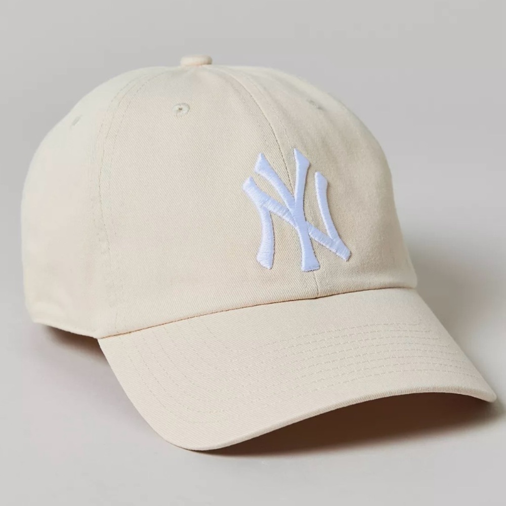 '47 Brand MLB New York Yankees Clean Up Hat - Cream